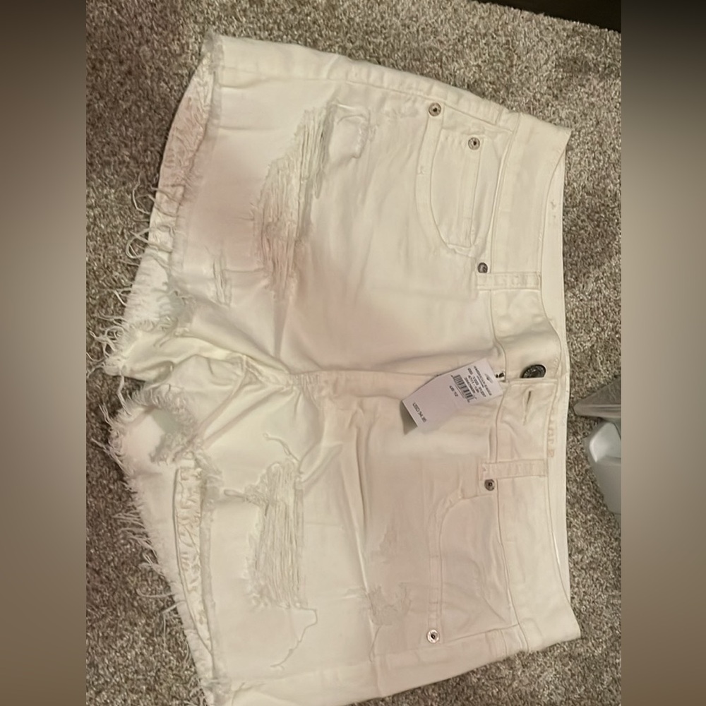 Brand new white American Eagle Jean shorts